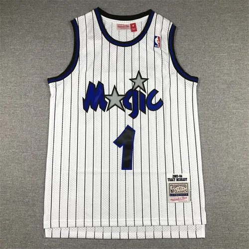 Camiseta De Fútbol No.1 Tracy Mcgrady Orlando Magic