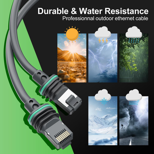 Cable Ethernet Starlink Gen 3 150 Pies V3 Impermeable
