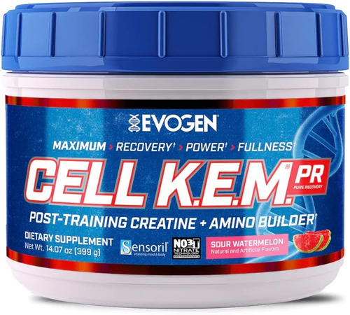 Evogen Cell Kem Pr Creatina + Aminos Post Entreno 30 Srv