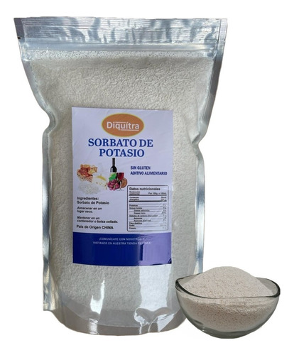 Sorbato De Potasio Granular (conservador) 1 Kg