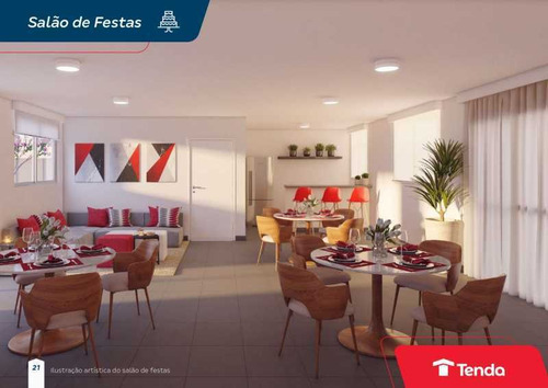 Imagem 2 de 15 de Lançamento: Residencial Jardim Hibisco - Excelente Apartamento De 1 Ou Dois Quartos Em Paciência. - Siap20118