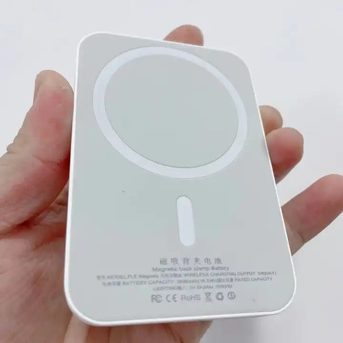 Batería Externa iPhone Magsafe Carga Inalámbrica Magnética