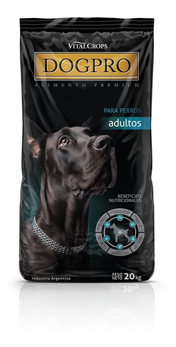 Imagen 1 de 6 de Alimento Perros Dogpro Adultos 20 Kg . Todas Las Razas