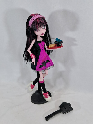 Boneca Draculaura Die-ner Monster High Mattel 01 Die Ner (Usado)