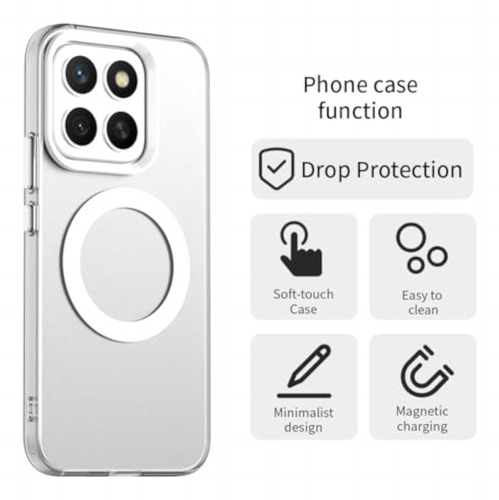 Funda Magnética Esmerilada Teléfono Para Honor X8c 4g