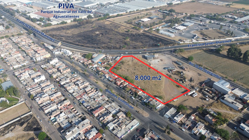 Terreno En Renta 8,000 M2 Al Norte De Aguascalientes Salida A Loreto Zacatecas