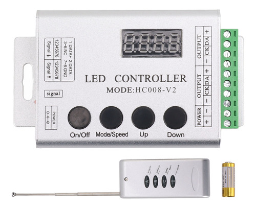 Controlador Led Rgb Spi Signal Light Strip Controlador Para