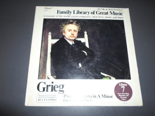 Grieg Piano Concerto In A Minor Peer Gynt Suite Nº 1 * Lp