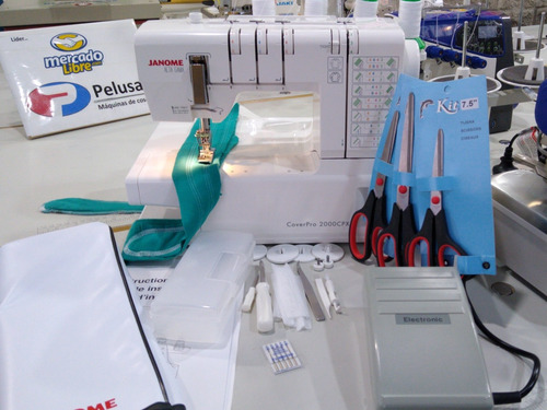 Imagen 5 de 10 de Janome 2000cpx Gtía Oficial 5 Años +kit Tres Tijeras Regalo!