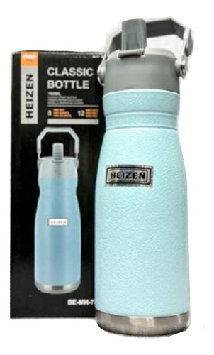 Botella Termica Deportiva Acero Inox 750ml Flip Heizen