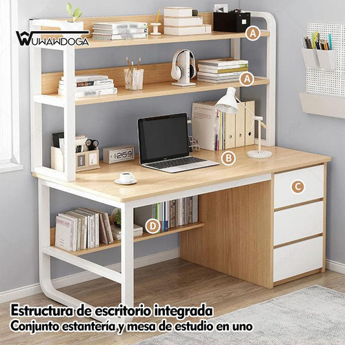 Escritorio Moderno Y Sencillo, Mesa De Estudio 120cm