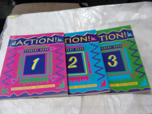 Libro Action English  1 , 2 Y 3, Secundaria  , Año 1994