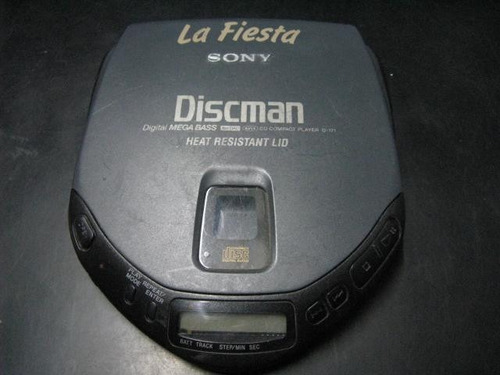 Psicodelia:  Discman Sony Fiesta Dsl Plomo Funciona Dly