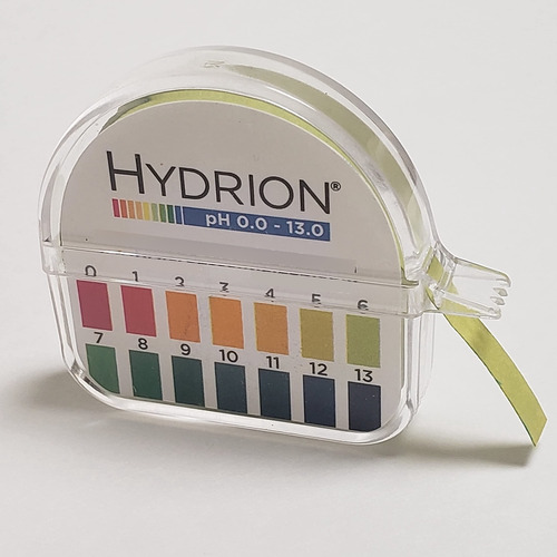 Papel Hydrion Ph (93) Con Dispensador Y Carta De Colores - .