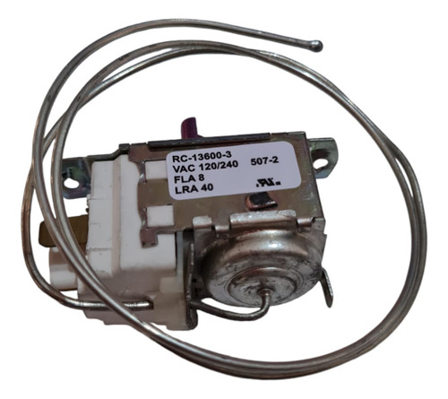 Termostato Rc13600-3 Balcão Frigorifico Bulbo Curto