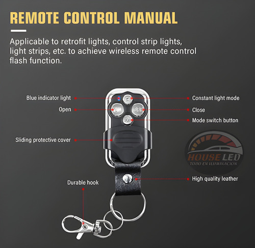 Kit De Cables+relay+control Para Neblineros/ Barras