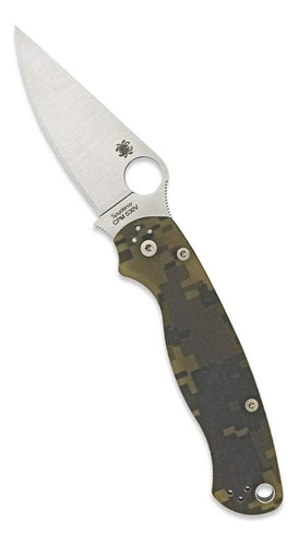 Spyderco Para Military 2 Signature Camo Knife With 3.42 Cpm