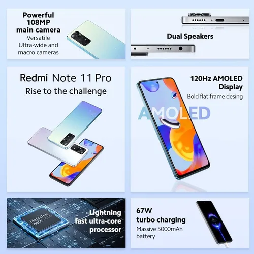 Xiaomi Redmi Note 11 Pro 2201116tg 6gb 64gb Dual Sim Duos