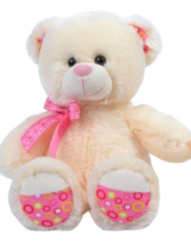 Oso De Peluche Souvenir Rosa Peluche Celeste Baby Shower