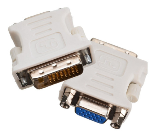Adaptador Convertidor De Dvi 24+1 Macho A Vga Hembra