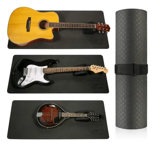 Hricane Guitar Work Mat Kit+two Heights Guitar Neck Suppo...