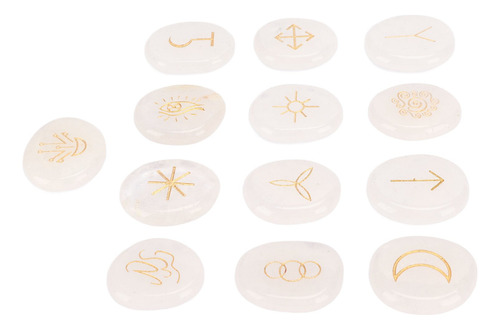 Juego De 13 Piedras Rune Stones Empower Mind Promote Clear
