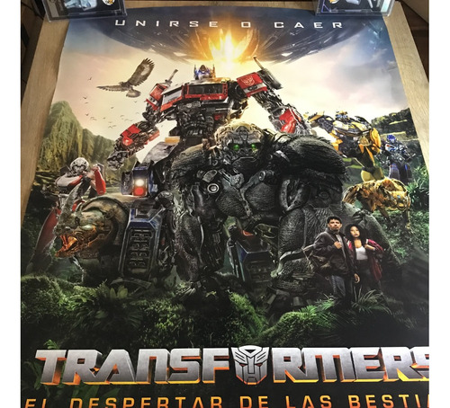Afiche-póster De Película De Cine Transformers Ddb Modelo 1