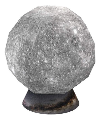 Mercurio - Planeta Del Sistema Solar, Modelo De Artesanía D