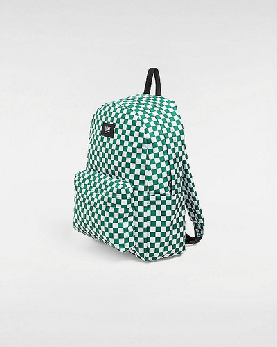 Mochila Vans Old Skool Grom Os Verde/blanco