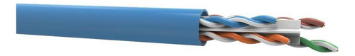 Cabo Rede Utp Azul 300m - Cat5e 100% Cobre - 0,51mm