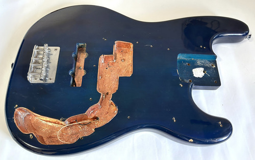 Corpo Strinberg Pj-bass Com Proteção De Ponte E Placa De Br (Usado)