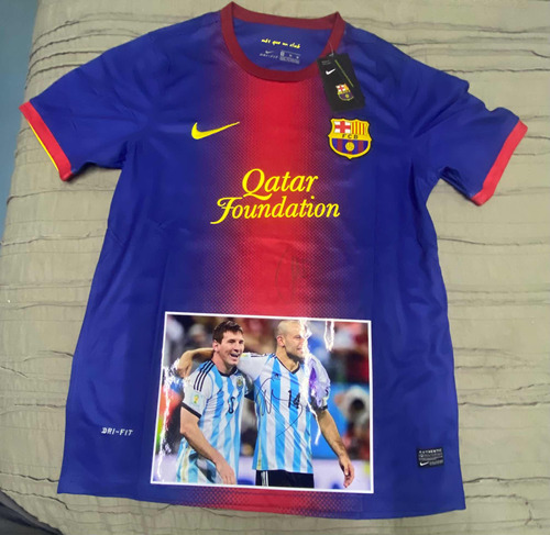 Jersey Nike Barcelona Champions League 2012-2013 Titular Hom