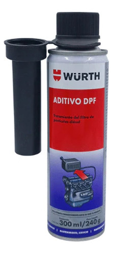 Aditivo Dpf Wurth Tratamiento Filtro De Filtro De Partícula