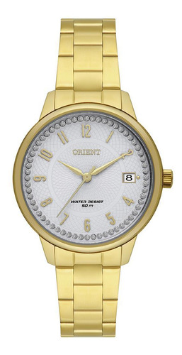 Relógio Orient Feminino Ref: Fgss1251 S2kx Casual Dourado