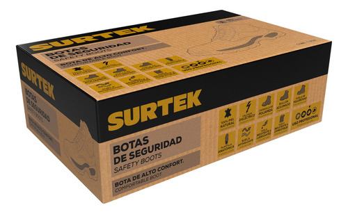 Botas De Seguridad Unisex Adultos Dieléctricas Surtek
