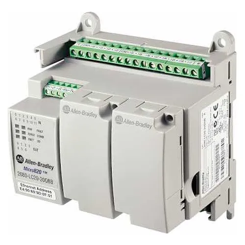 comprar Allen-bradley Plc Micro-820 Cat. 2080-lc20-20qwb.