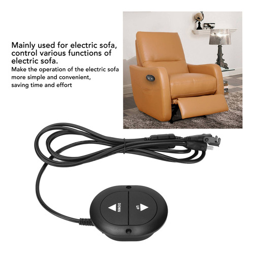 Sillón De Masaje Eléctrico Con Interruptor Reclinable, Eleva