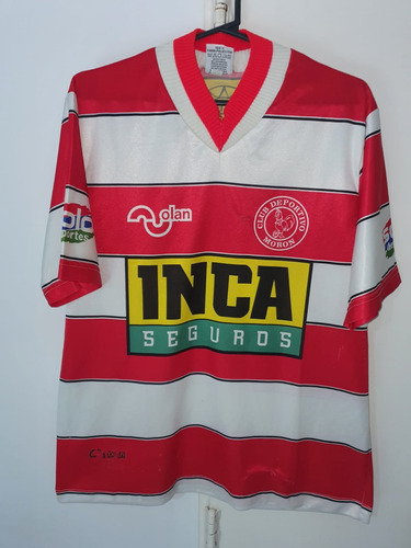 Camiseta Deportivo Moron Olan 1998 Titular Talle M #5