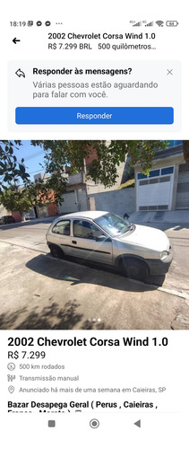 Chevrolet Corsa 1.0 Wind 3p