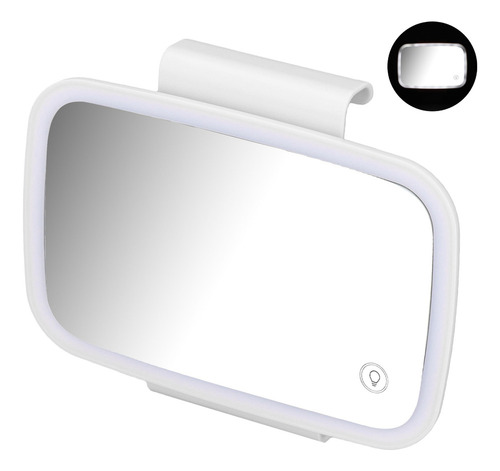 Visor Maquillaje Espejo Coche Sol Surround Led Luces Pantall