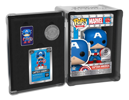 Funko Pop! Classic Captain America 25th Anniversary Funko Ex