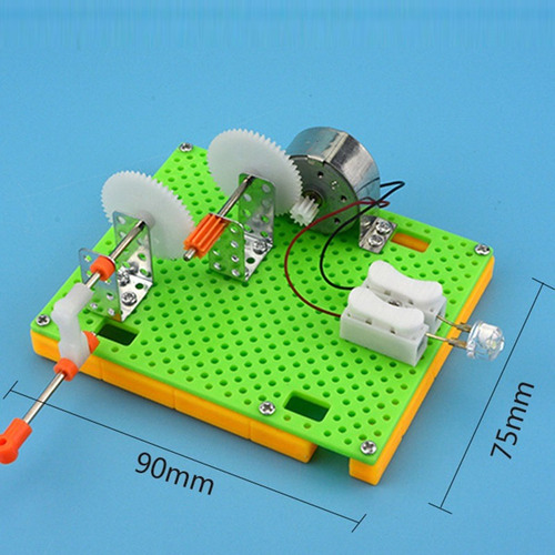 Generador Electrico Led No Ocupa Pila Proyecto Dinamo Educat
