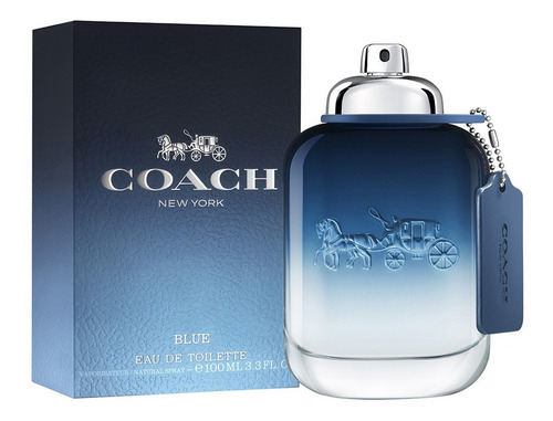 Perfume Coach Man Blue Edt 100ml. Original
