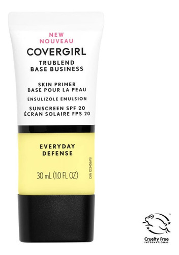 Primer Base Covergirl Trublend Base Business Skin Primer Tono del primer Skin primer SPF20