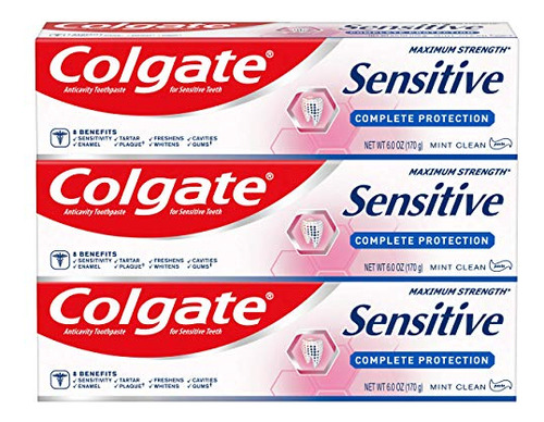 Pasta De Dente Sensível Colgate Proteção Completa Mint 6