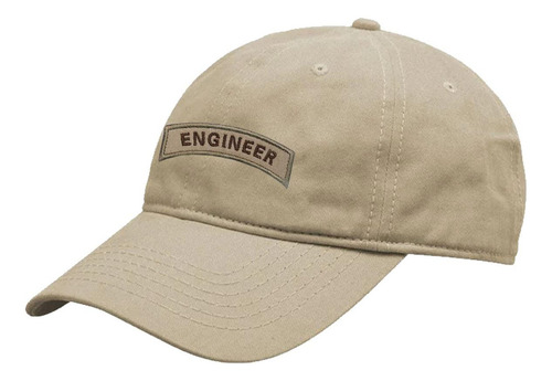 Parche Insignia De Ingeniero, Mxtcw-001, 1 Parche, Engineer, Color Café