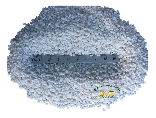 Imagem 5 de 10 de Granitina Branca Pedrisco Para Jardins E Decoração Nº00 500g