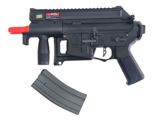 Rifle Airsoft Cqb Ccr Ares Amoeba M4 Am-002 300 Rounds Bk