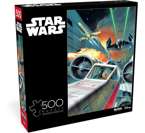 X-wing Star Wars Rompecabezas 500 Luke Skywalker Rogue Squad