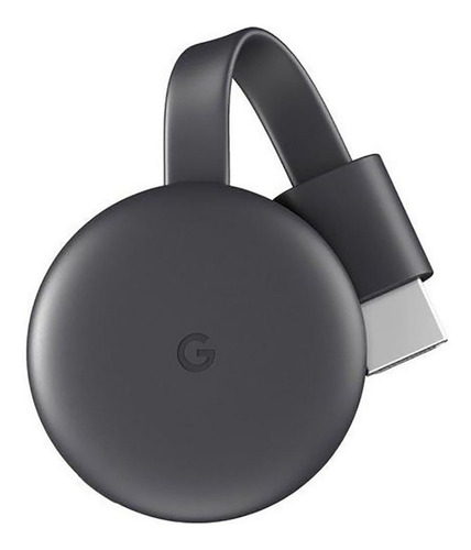 Google Chromecast 3 Full Hd Media Streaming Negro Carbón Color Carbón